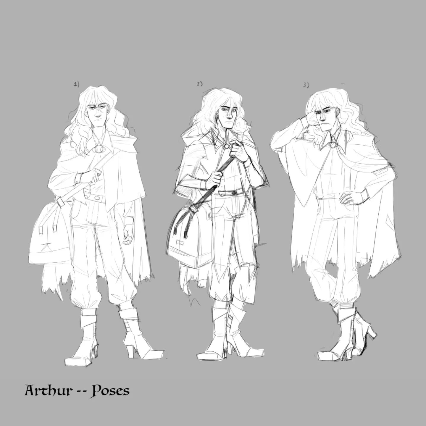 Uno de los proyectos que SI me gustaron mientras estuve estudiando en Canad&aacute; fue el del periodo de dise&ntilde;o de personajes. La tarea era dise&ntilde;ar a un personaje humanoide y a una criatura, as&iacute; que aqu&iacute; les dejo a Arthur