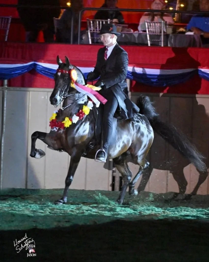 Rubi Slippers and Lance Lewis - U.S. Nationals Reserve Champion victory pass