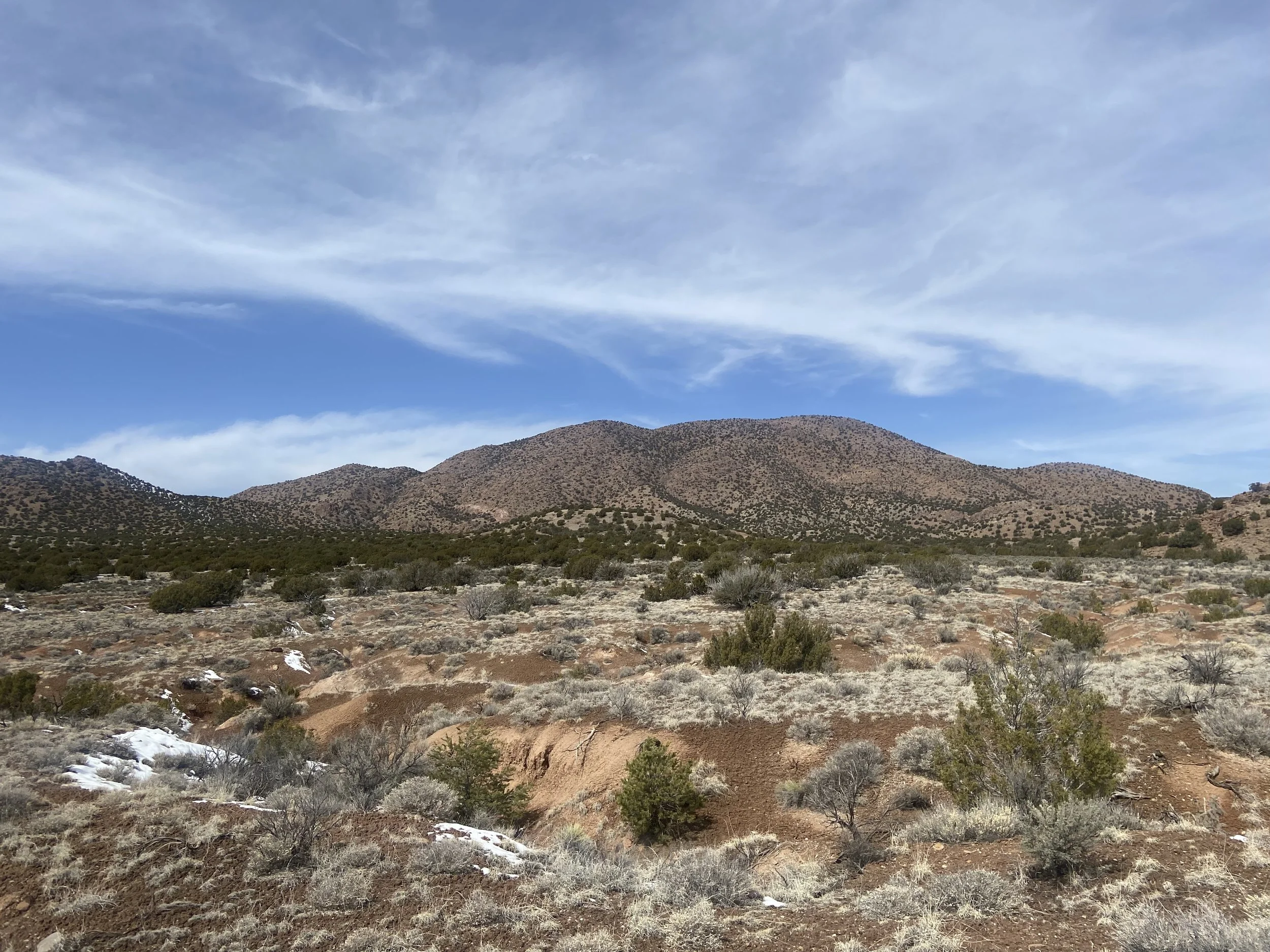 Mountain in Taos, New Mexico.