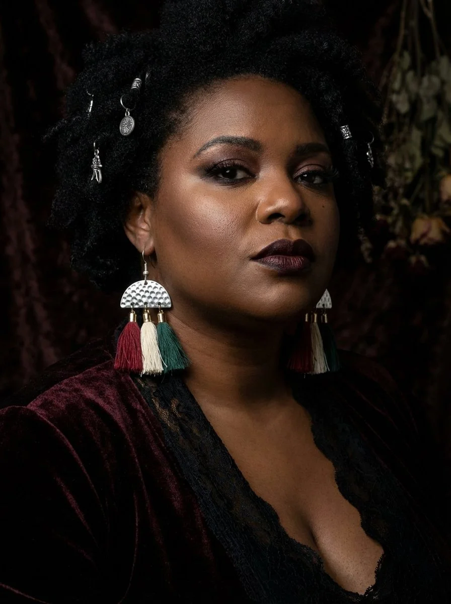 Elegant Mixed Metal Tassel Earrings