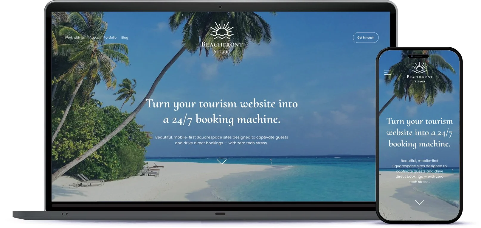 Beachfront Studio Web Design