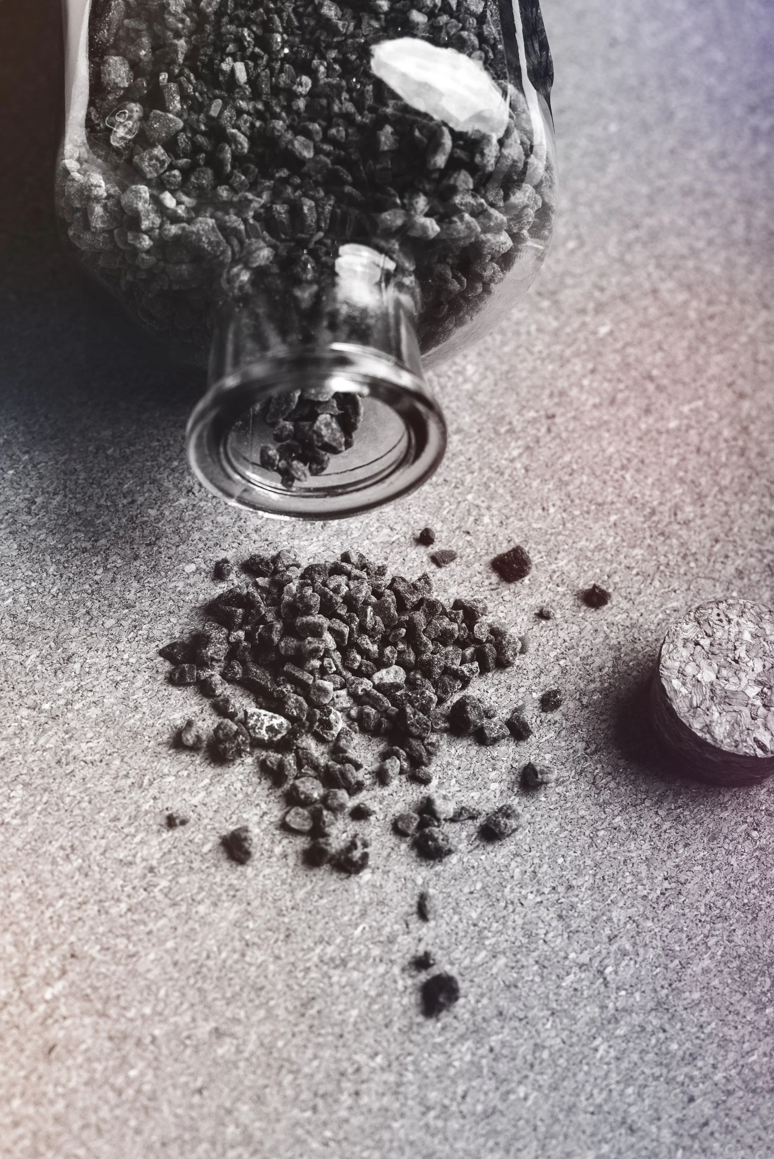 granules of sand spilling from a container in section on therapy for pregnancy and postpartum in Albany NY