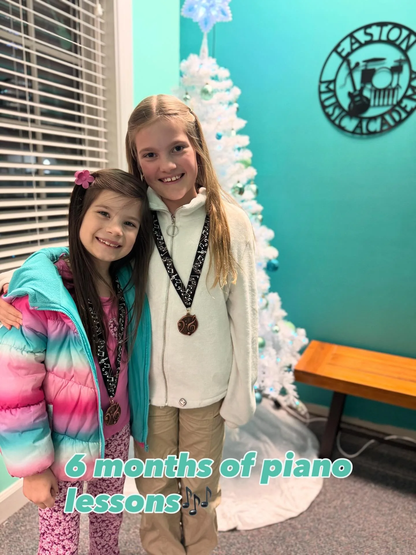 Congratulations on 6 months of lessons!🎶🎵🎉