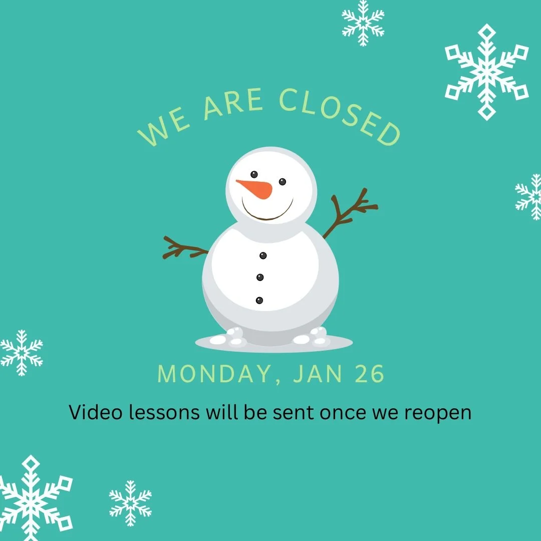 EMA is closed today. Be safe! ❄️🎶