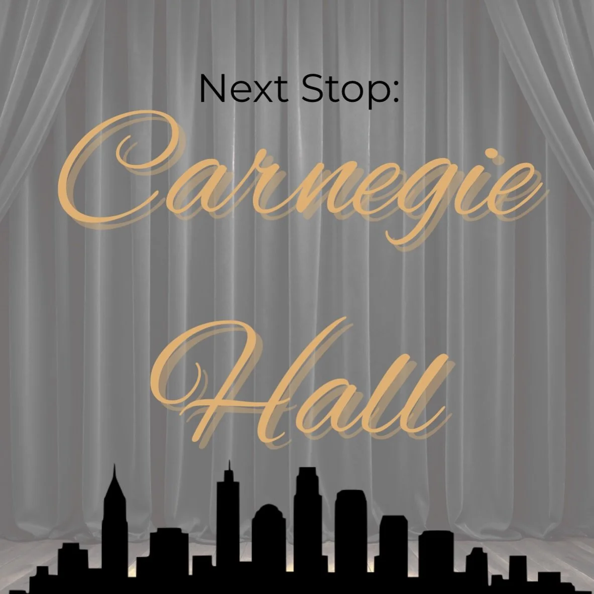 Tomorrow, 3 of our wonderful students will take the stage at the one and only Carnegie Hall 🎶❤️ 
We are so excited to see them shine!🎹
They have worked so hard over the past months to prepare and we couldn&rsquo;t be prouder. 
Can you show them som