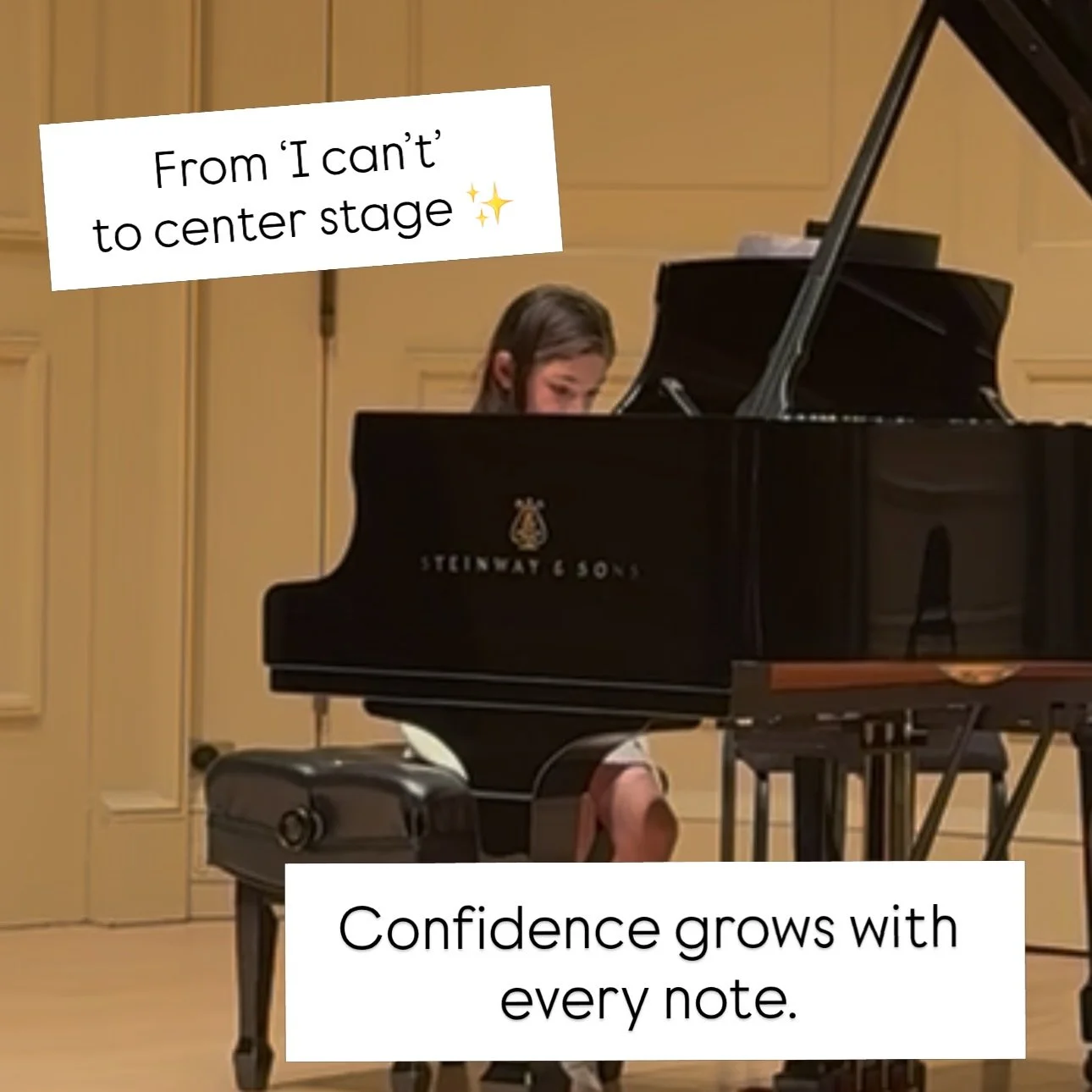That shy child who used to hide behind you at every new activity? Music lessons quietly rewrite the story.
Through small wins like mastering a tricky song, playing for the family, or stepping up for a little performance&hellip;they start believing in