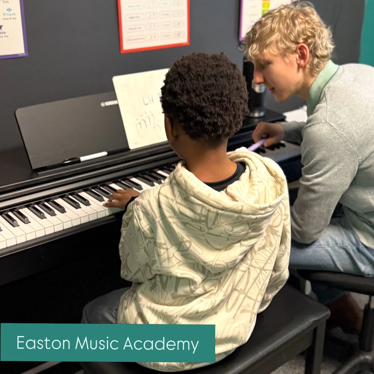 The joy of music: Passing the passion from one generation to the next. 🌟🎹 

#eastonmusicacademy #eastonmd #easternshoremd #eastonmaryland
