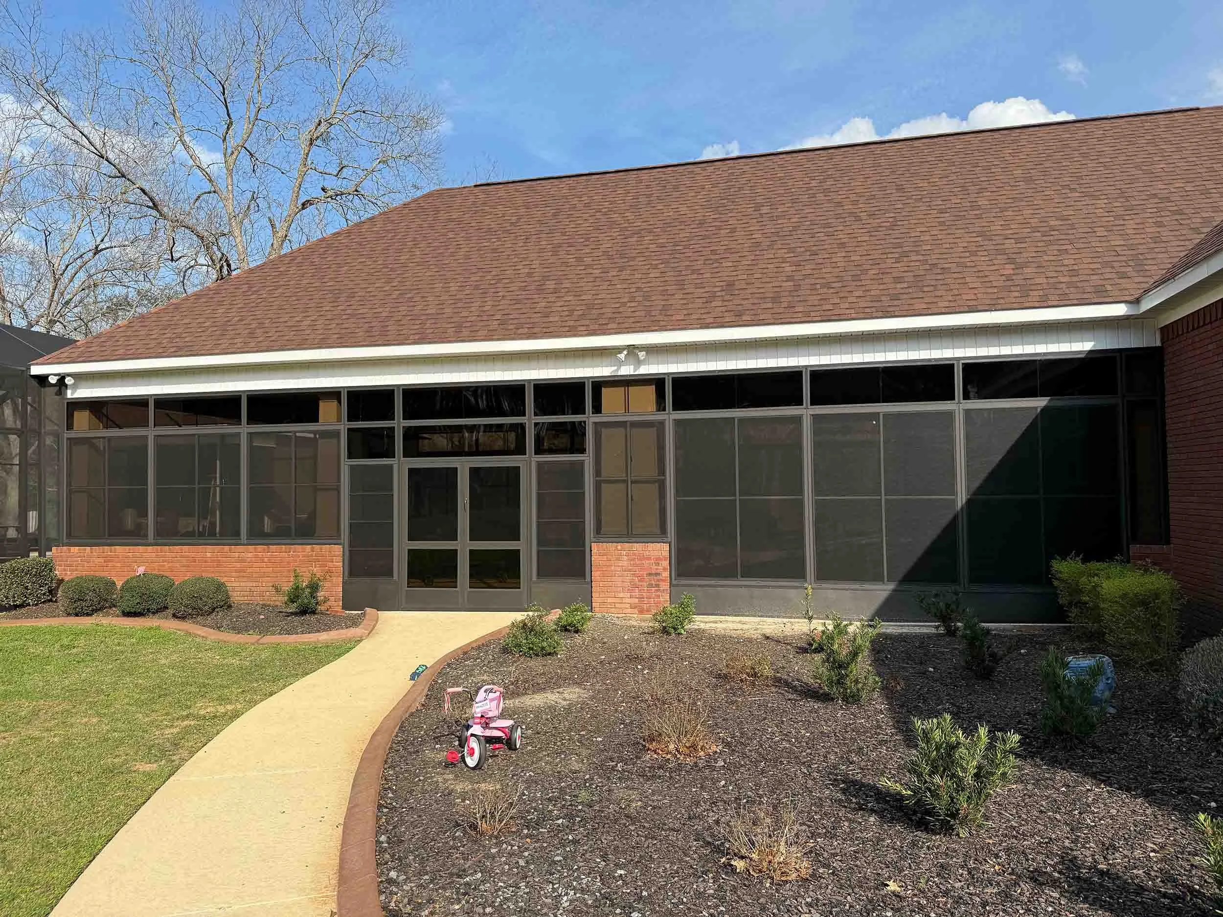 EZE-Breeze room addition serving homeowners in Dothan and the Wiregrass area.