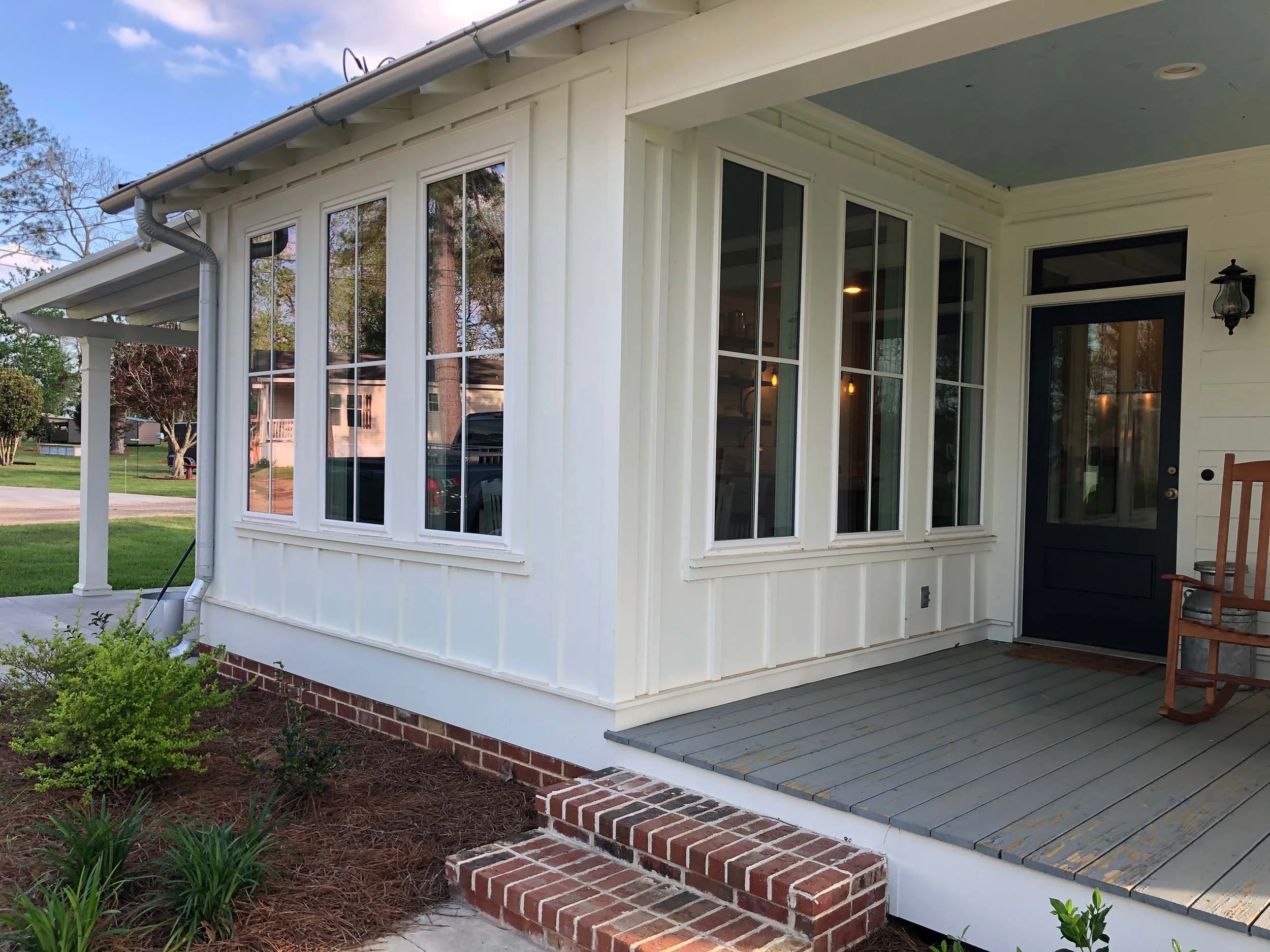 Custom sunroom built to add comfort, value, and usable space to the home.