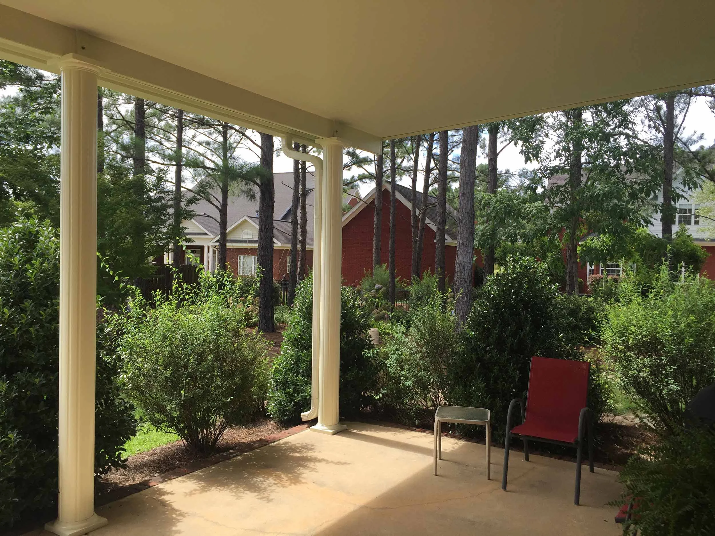 Patio cover designed to add shade and comfort to an outdoor living space.