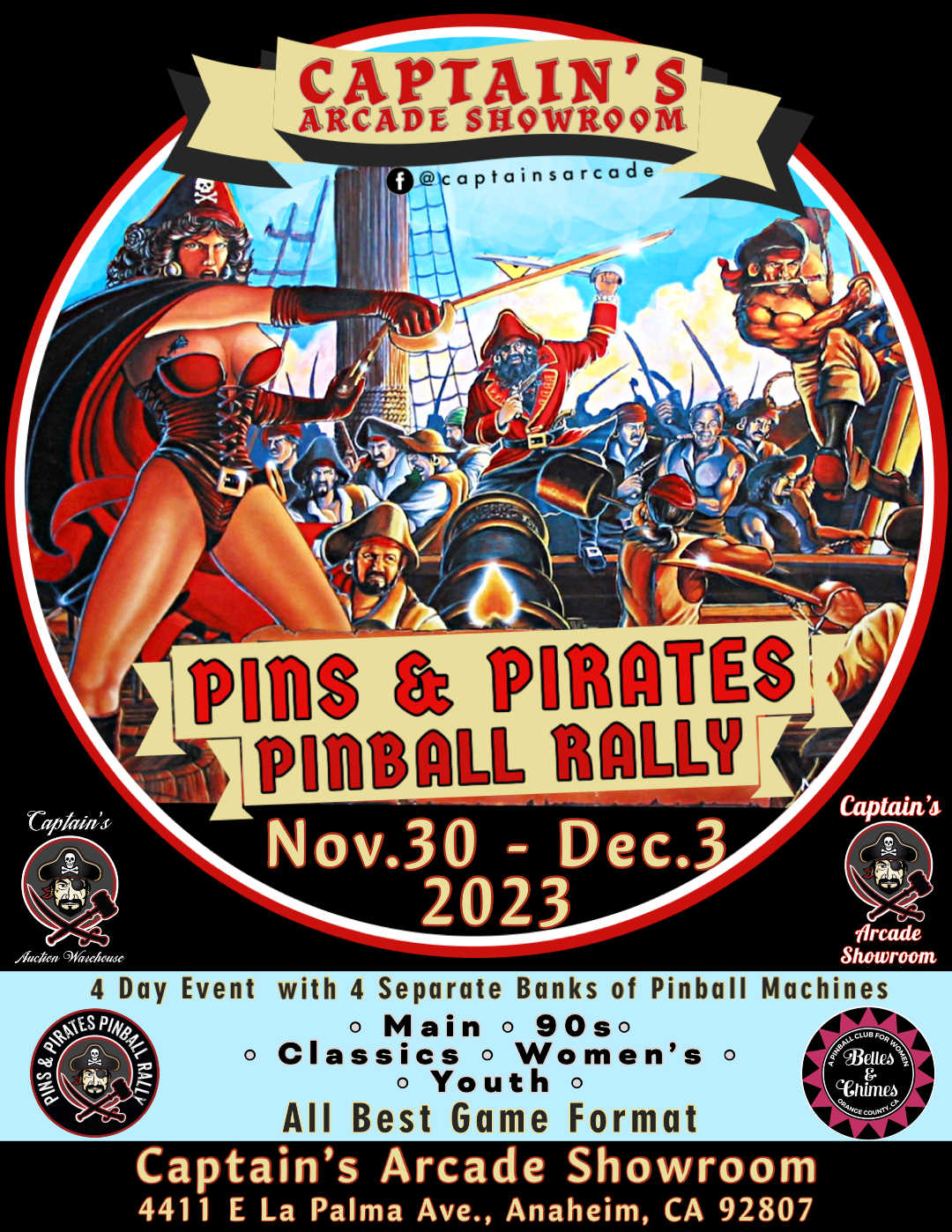 Pins & Pirates Pinball Rally #4