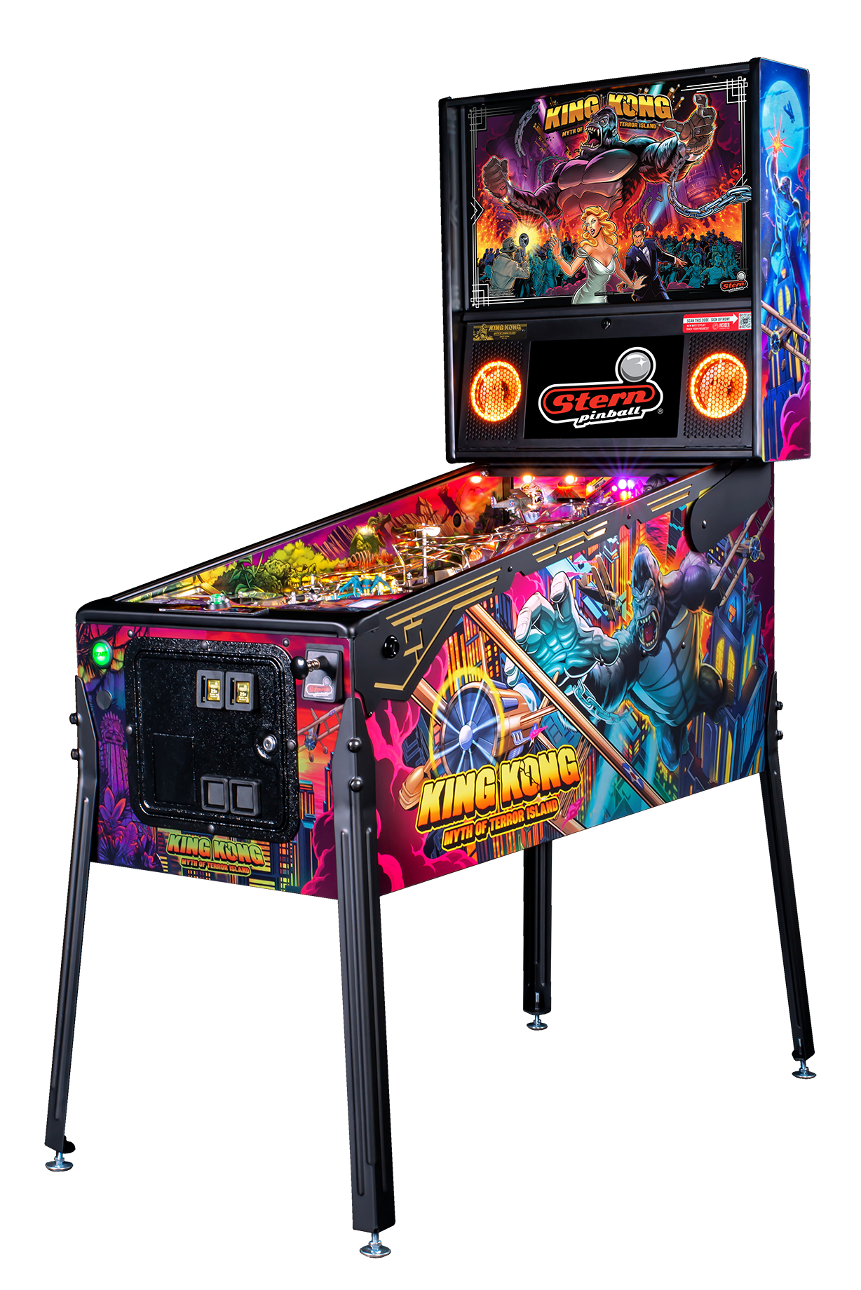 King Kong: Myth of Terror Island Limited Edition Pinball Machine