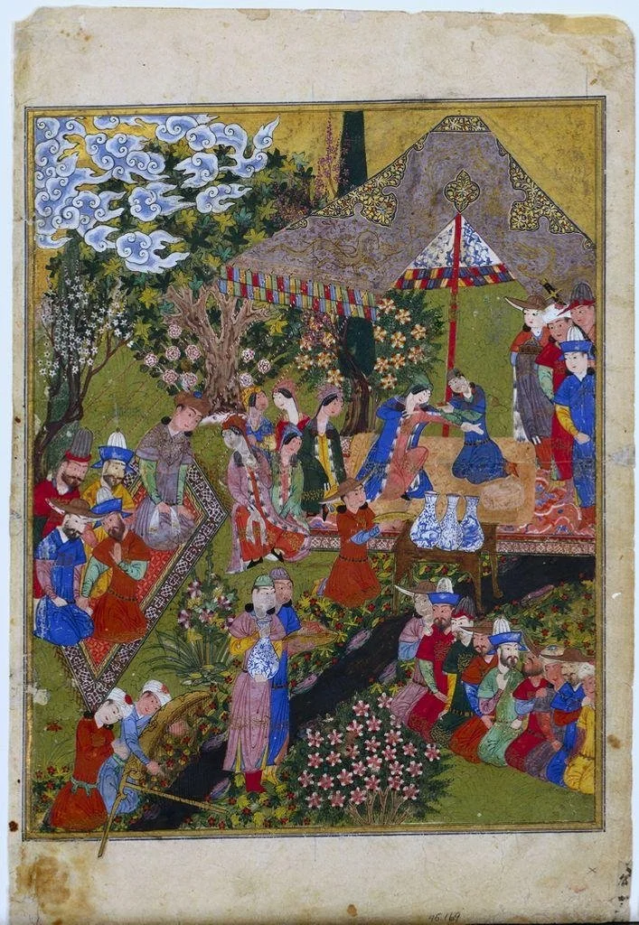 Iran-FrontispieceManuscriptShahnamah-ca 1440-2.jpg