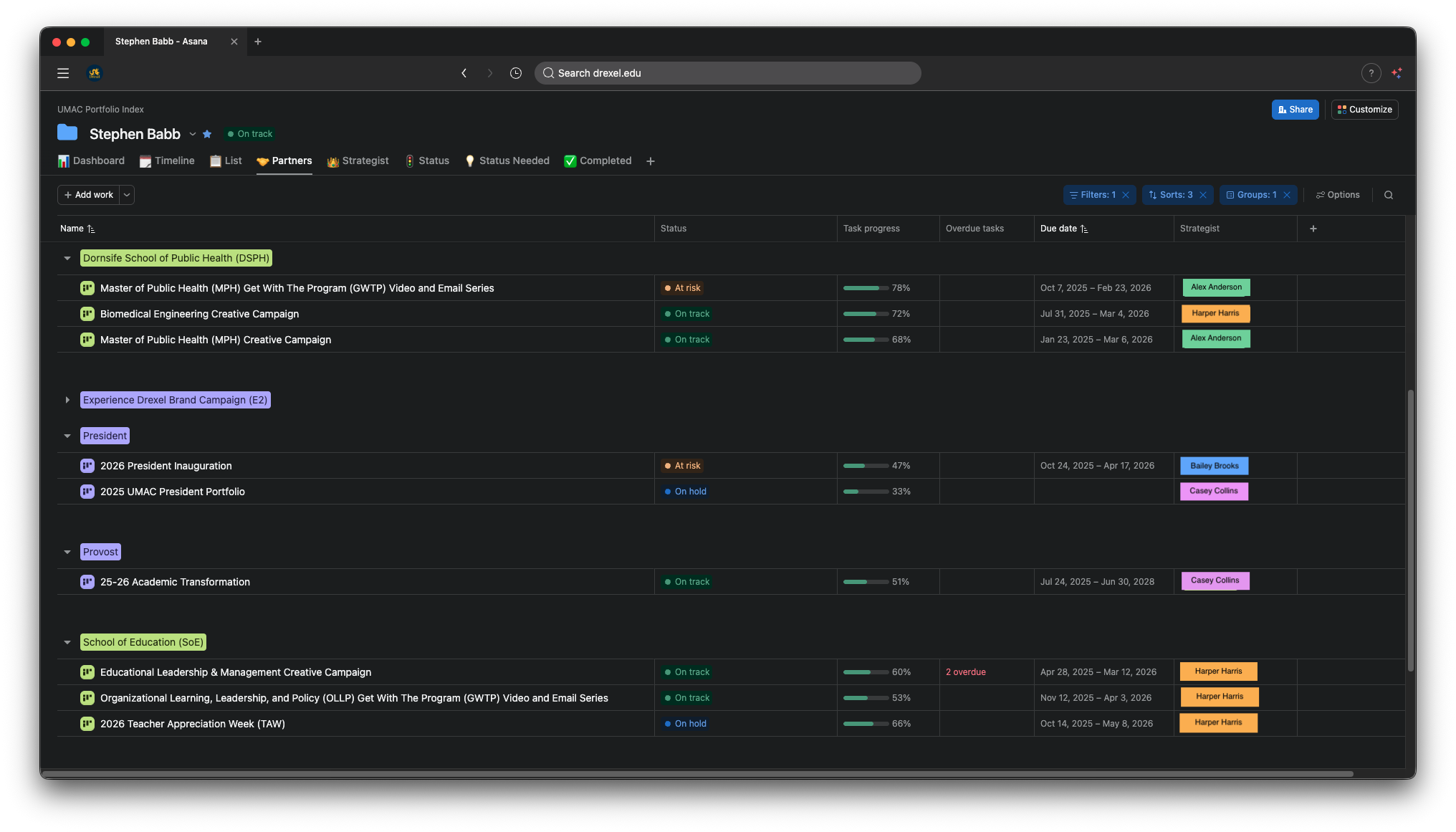 Managing Your Own Project Volume