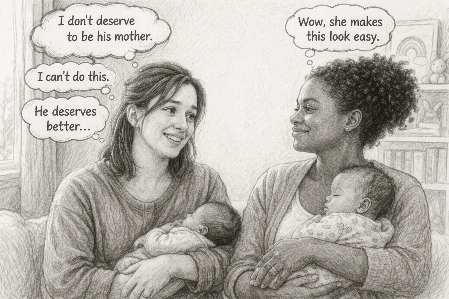 I Didn’t Ask For Help As A New Mother… and it wasn’t because I was strong.