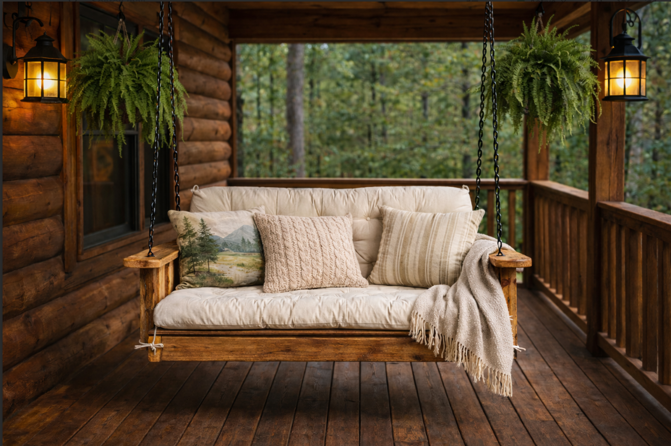 Talona Mountain Series Porch Swing