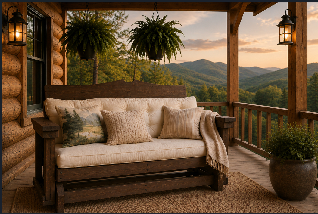 Talona Mountain Series Porch Glider