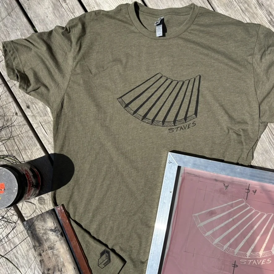 Staves. Army Green Size X-Large