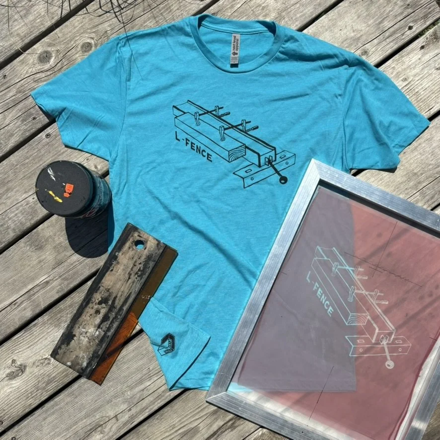 L-Fence. Bondi Blue Size Medium