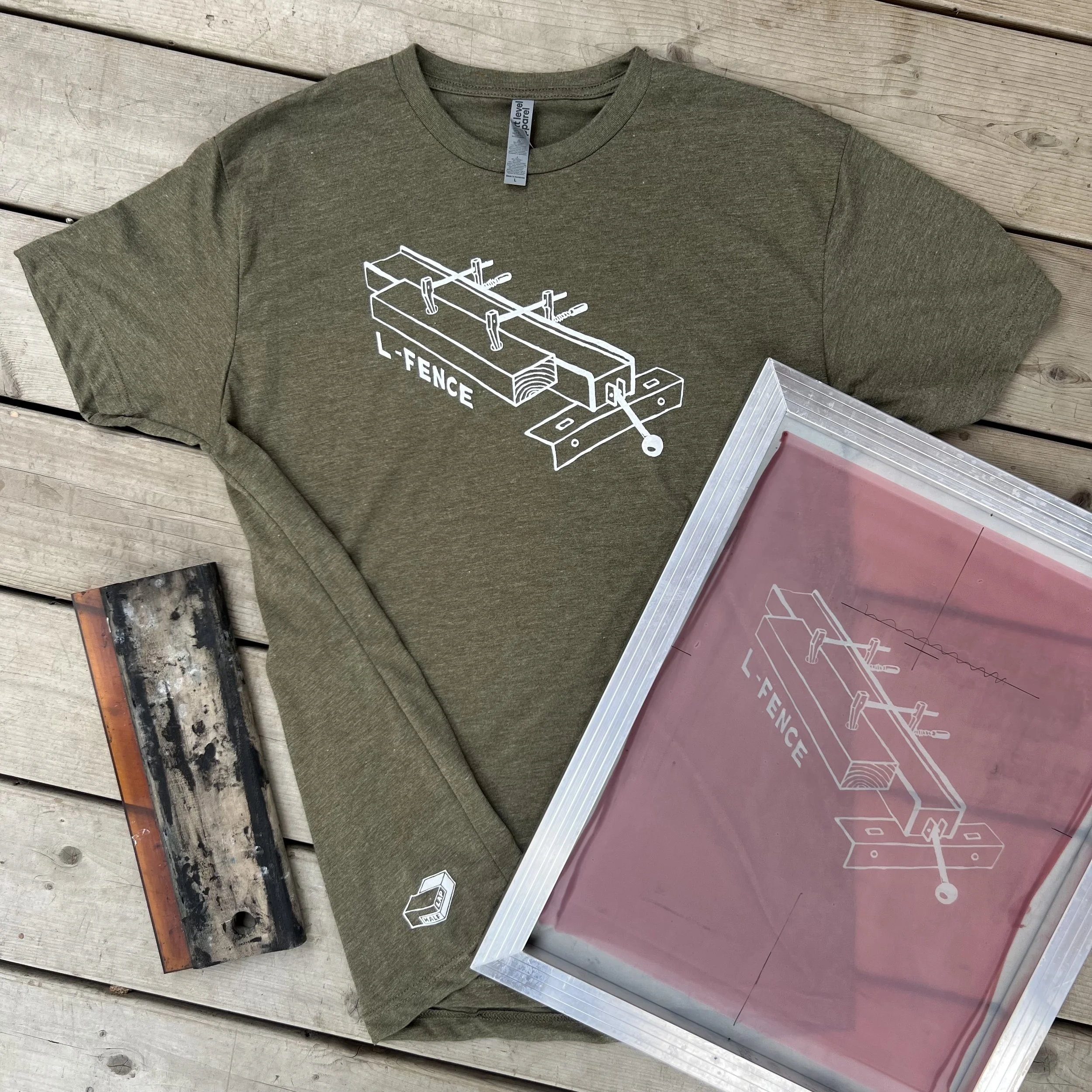 L-Fence Tee Army Green L