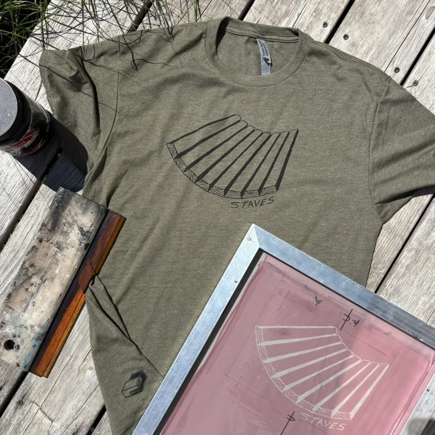 Staves. Army Green Size large