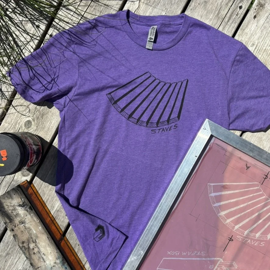 Staves Purple Size Small