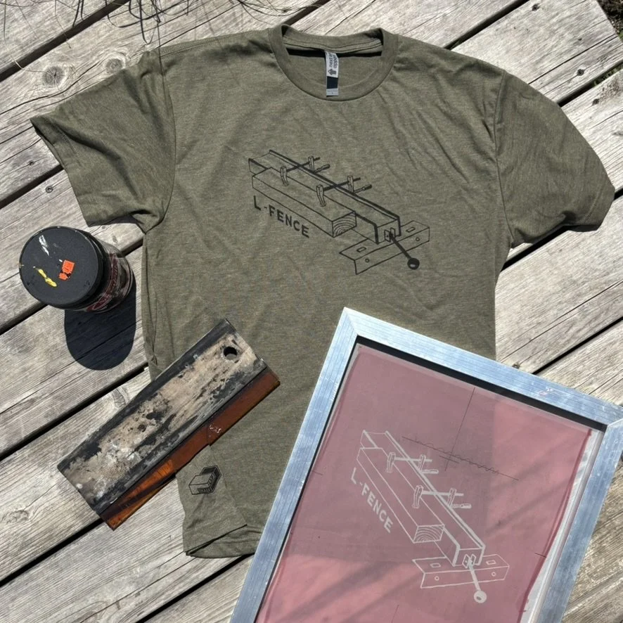 L-Fence. Army Green Size Large