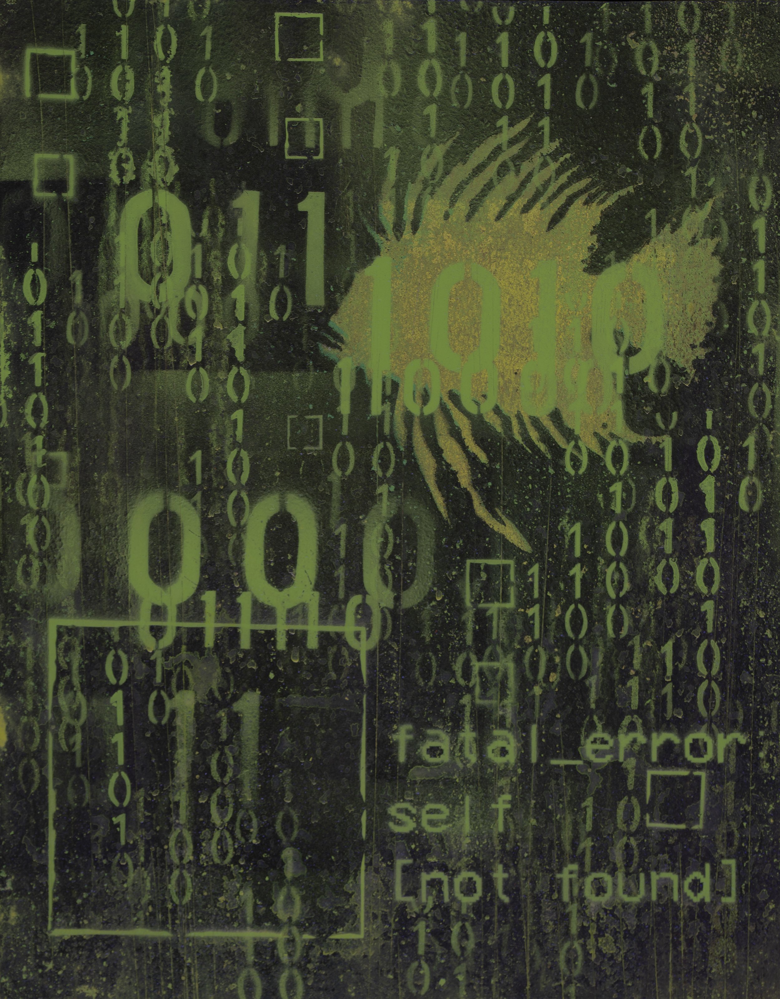 Fatal Error is artwork from the Aquatic Series: Hide in Plain Sight, by Atlanta artist Aaron O’Connor, OC Studios.
