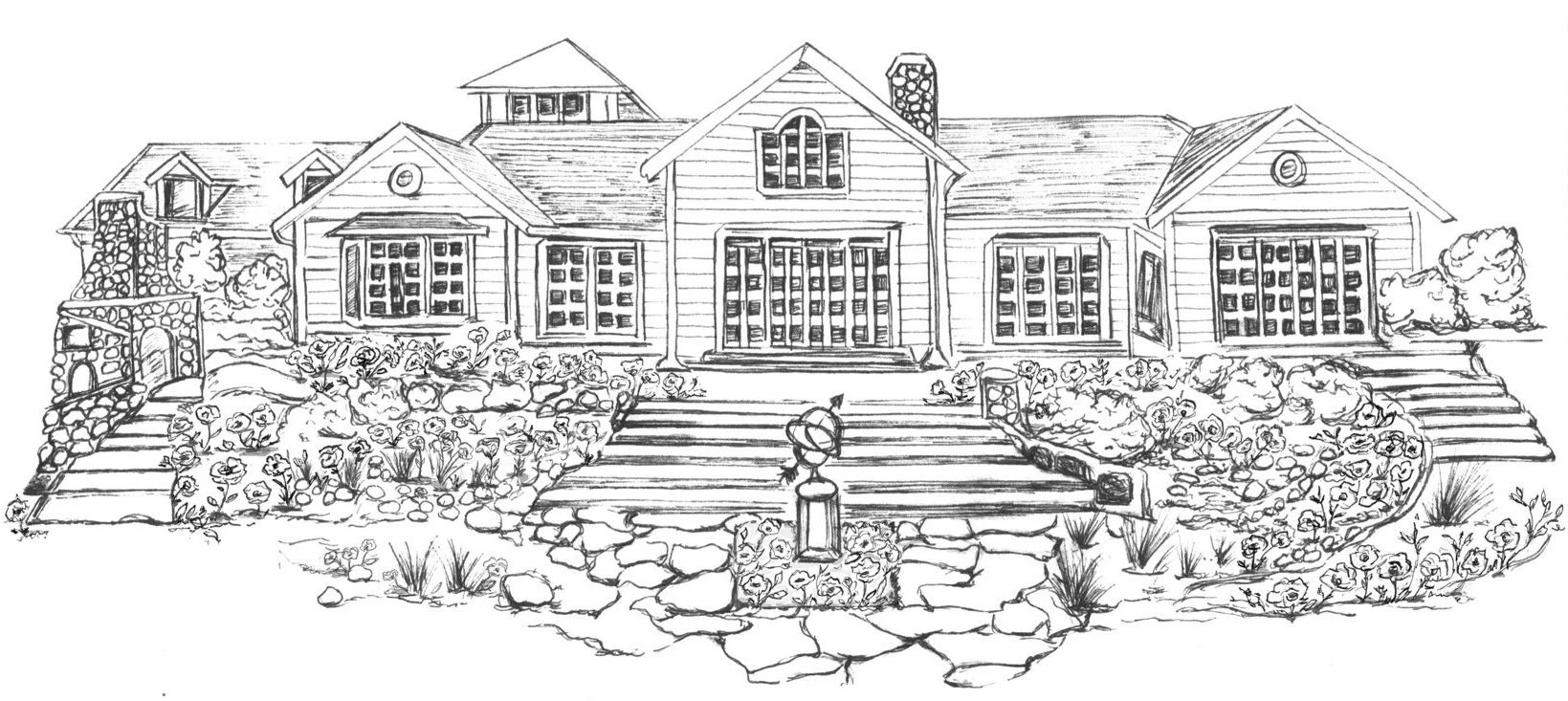 Drawing of Sunnybrook Ranch, a Private Event Space