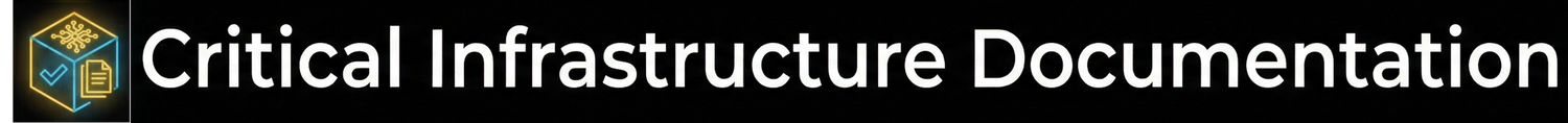 Critical Infrastructure Documentation
