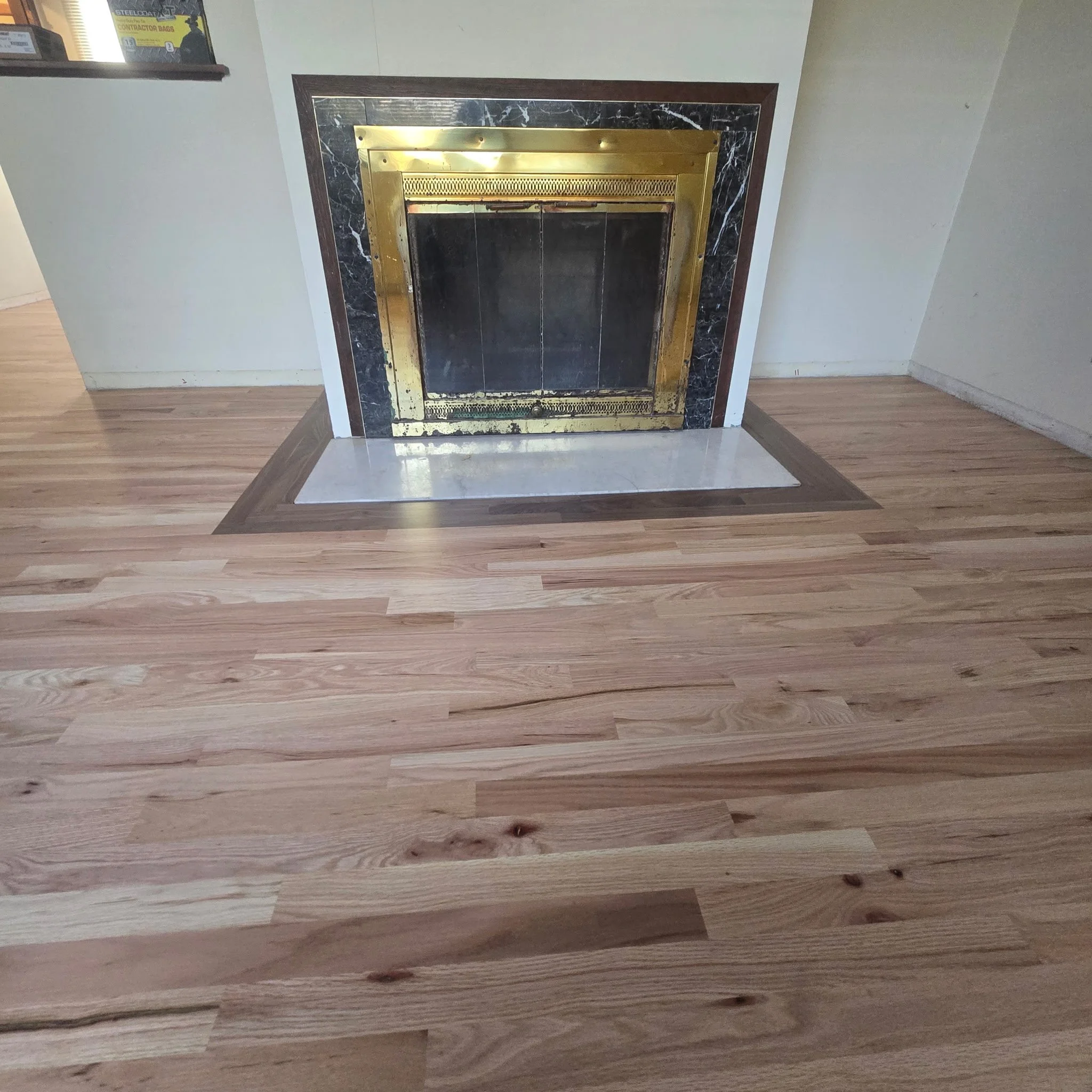 Before and after hardwood refinishing Restored hardwood floors Beautiful wood floors Hardwood floor makeover Like-new hardwood floors Custom hardwood stain Premium floor finish Home improvement flooring Luxury hardwood floors Cedar Rapids flooring