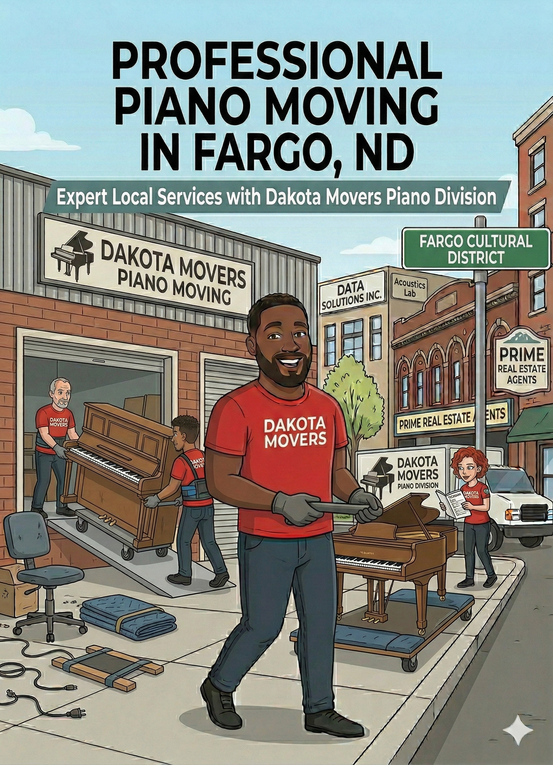 Need to clear out a Professional Piano Moving in Fargo &amp; Casselton, ND | Dakota Moving &amp; Junk