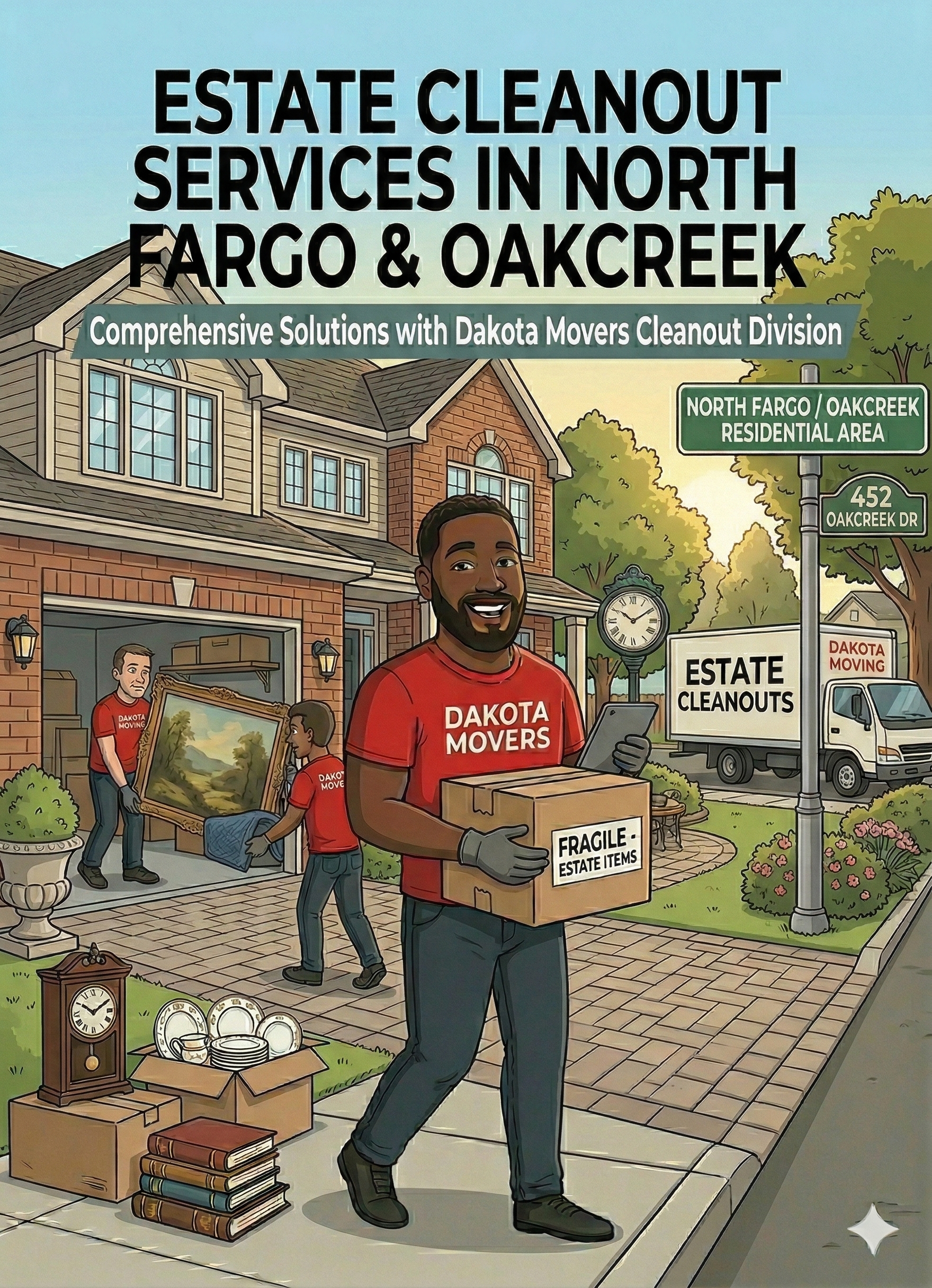 Estate Cleanout Services in North Fargo &amp; Oakcreek | Dakota Moving &amp; Junk