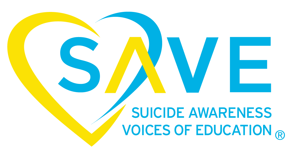 Logo for SAVE - Suicide Awareness Voices of Education