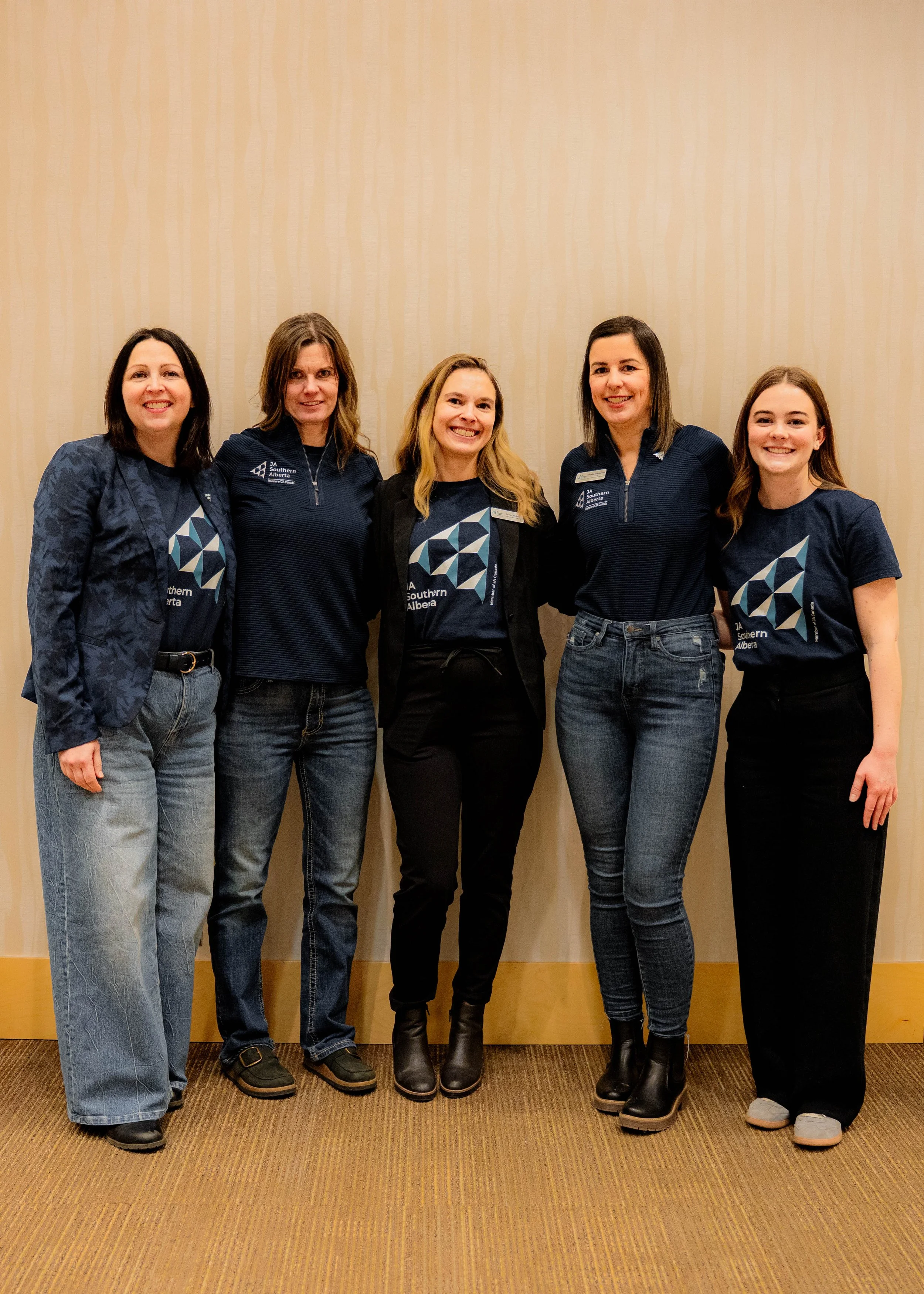 JA (Junior Achievement) Southern Alberta team members