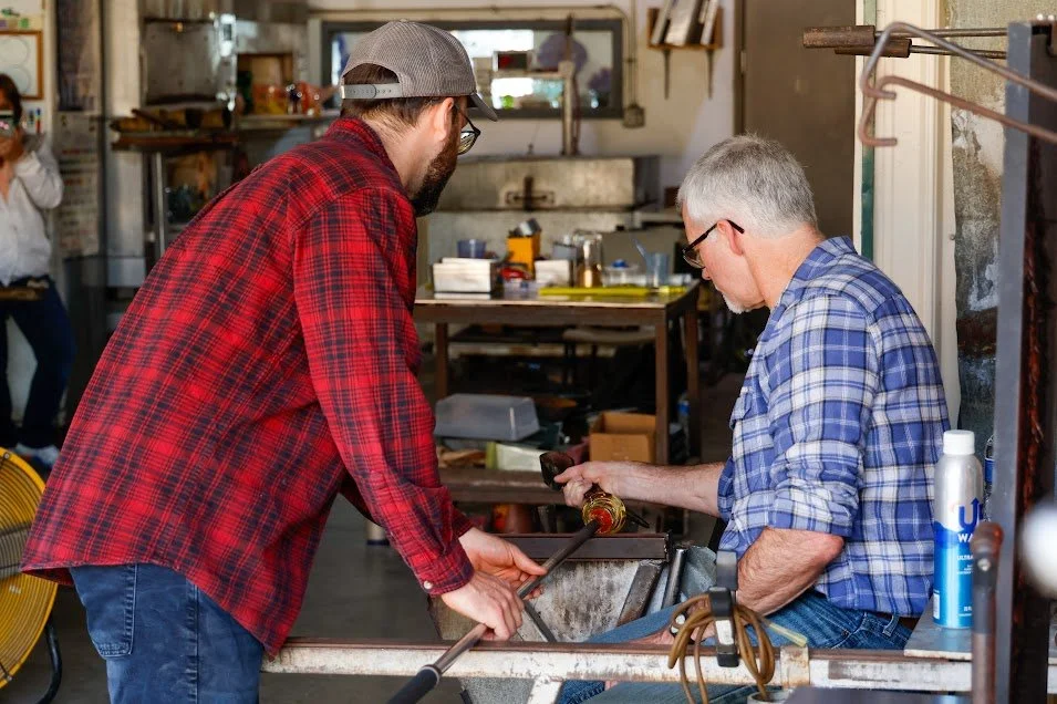 One-on-one Blown Glass Classes at Karg Art Glass