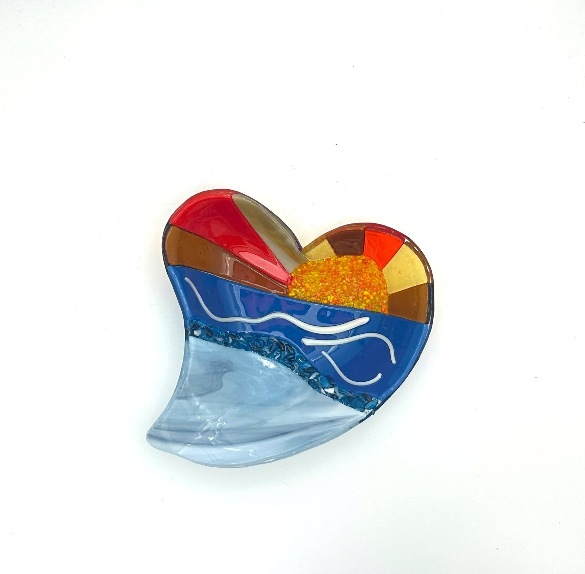 Fusion Artist Debbie Hinkle: Fused Hearts.

Karg Art Glass
111 N. Oliver Ave.
Kechi, KS 67067
(316) 744-2442

Gallery Hrs.:
Mon. - Sat. 9 AM - 5:30 PM
Sun. 11 AM &ndash; 4 PM

Additionally, you can create ornaments, eggs (priced at $37.50), and paper