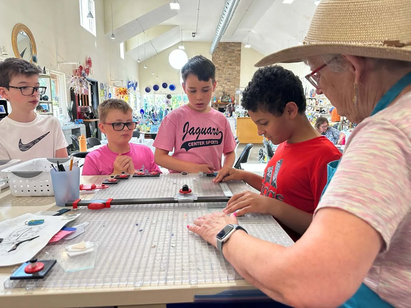 Youth Fused Glass Classes at Kart Art Glass