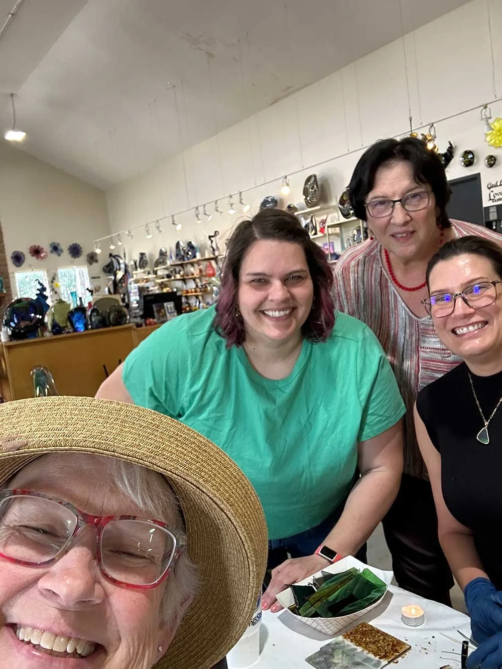 Fusion by Susan Fuser Club members having fun