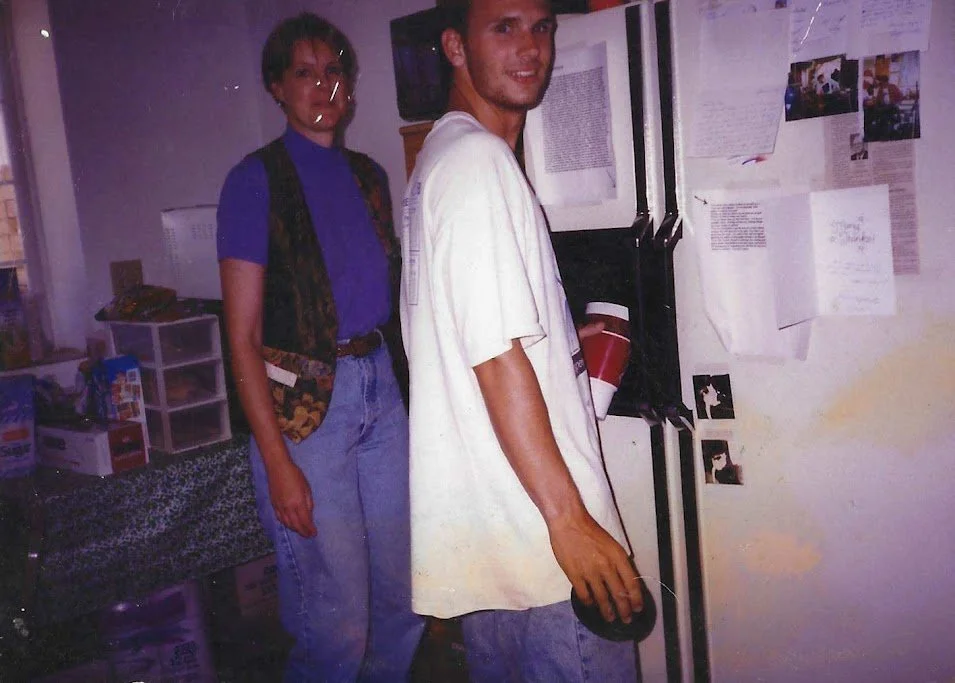 Early days with artist Rollin Karg