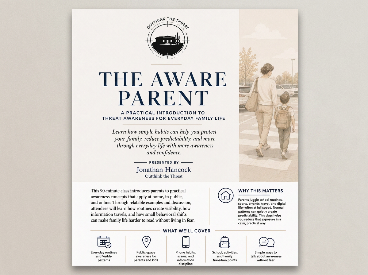 The Aware Parent - Live Online Class Sep 17 6pm MST (PHX)