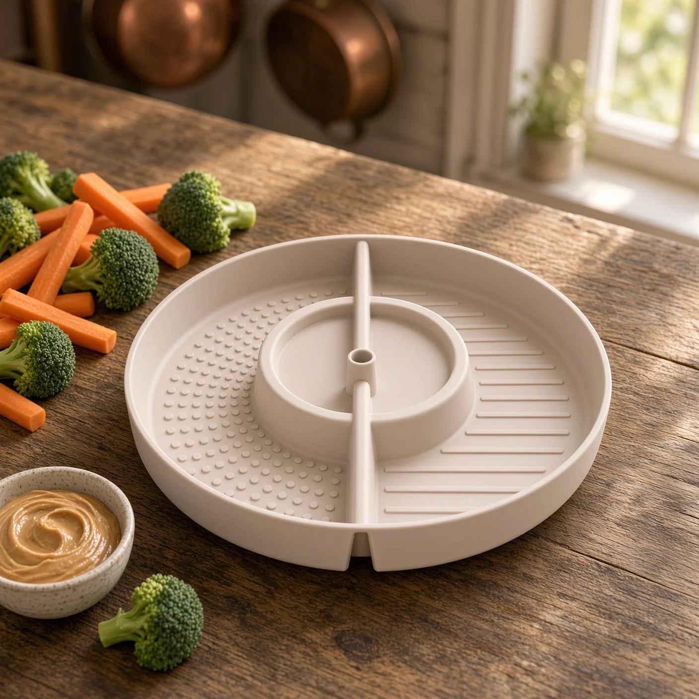 Made with PLA (Polylactic Acid) a Thermoplastic Polyester Made from Renewable Resources. 