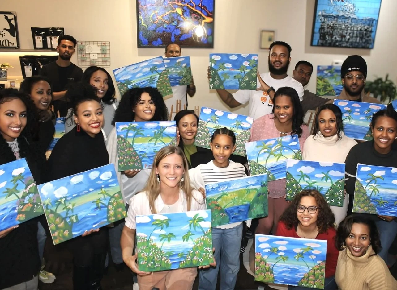 Bigger Canvas Package. A super fun group of 20!