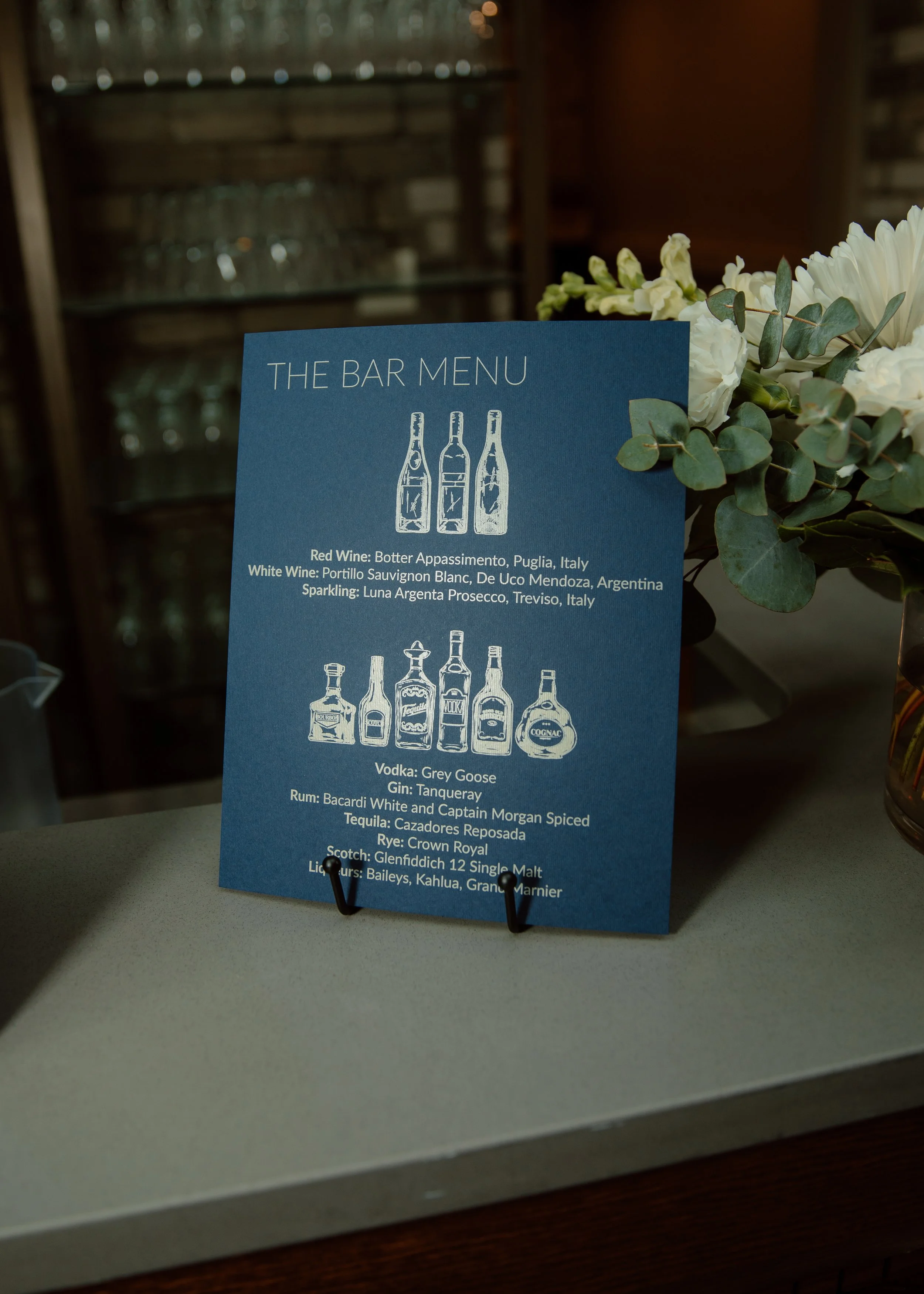 Velluto Events Co. Wedding - Bare Menu