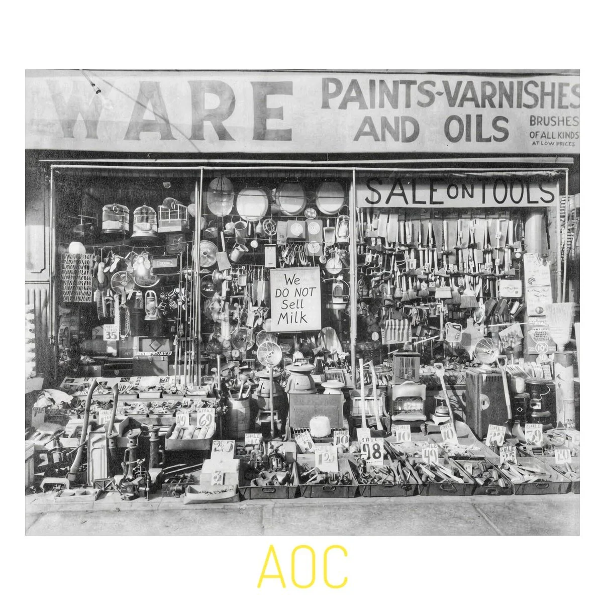 Still Looking for Milk in the Hardware Store?