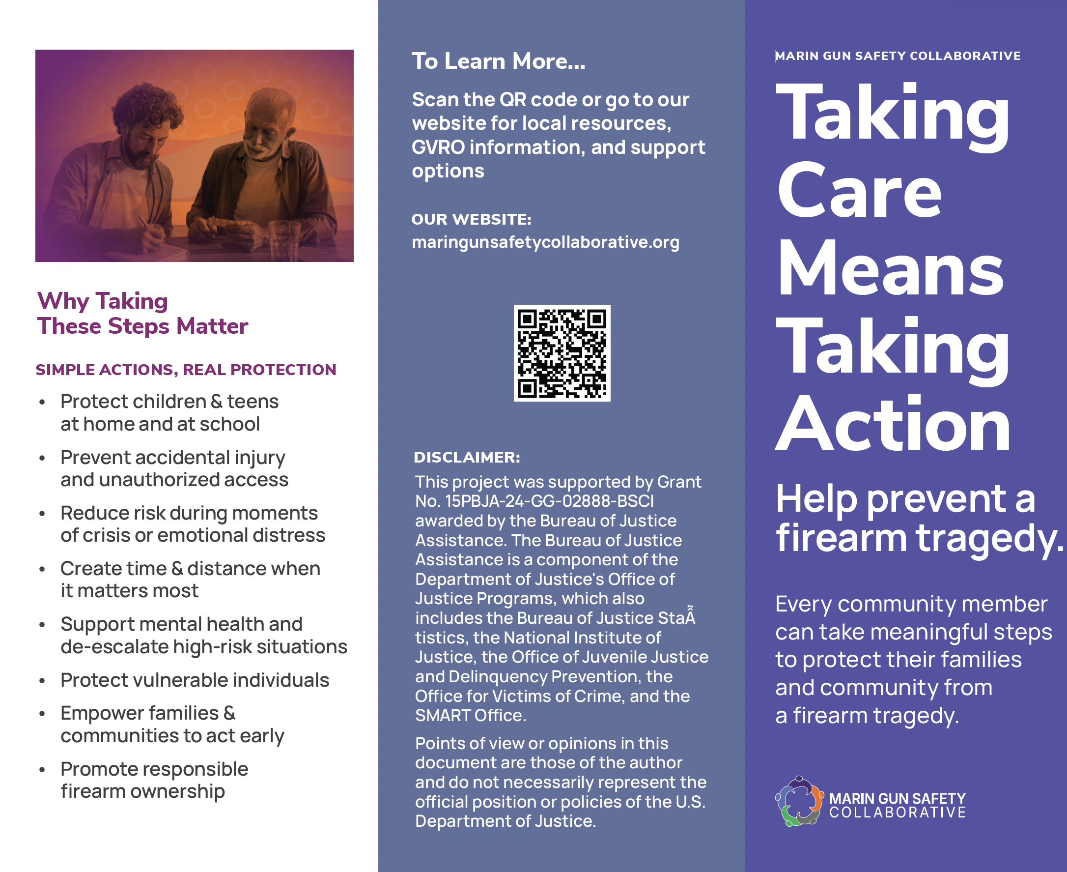 Taking Care Means Taking Action 