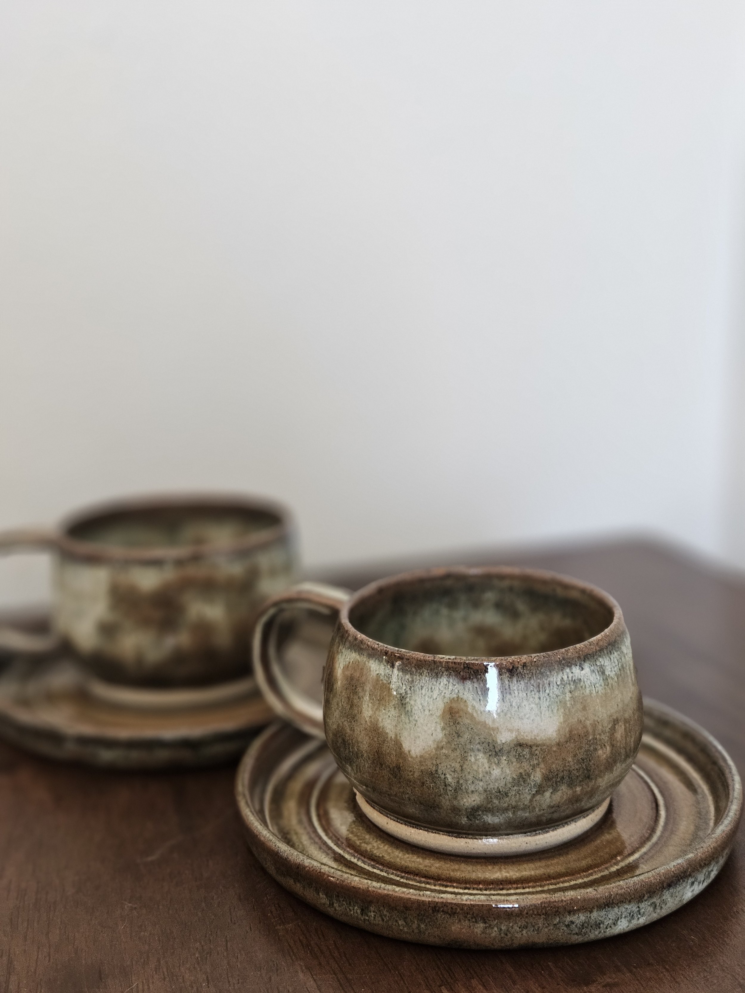 Espresso Mug - Mottled Brown