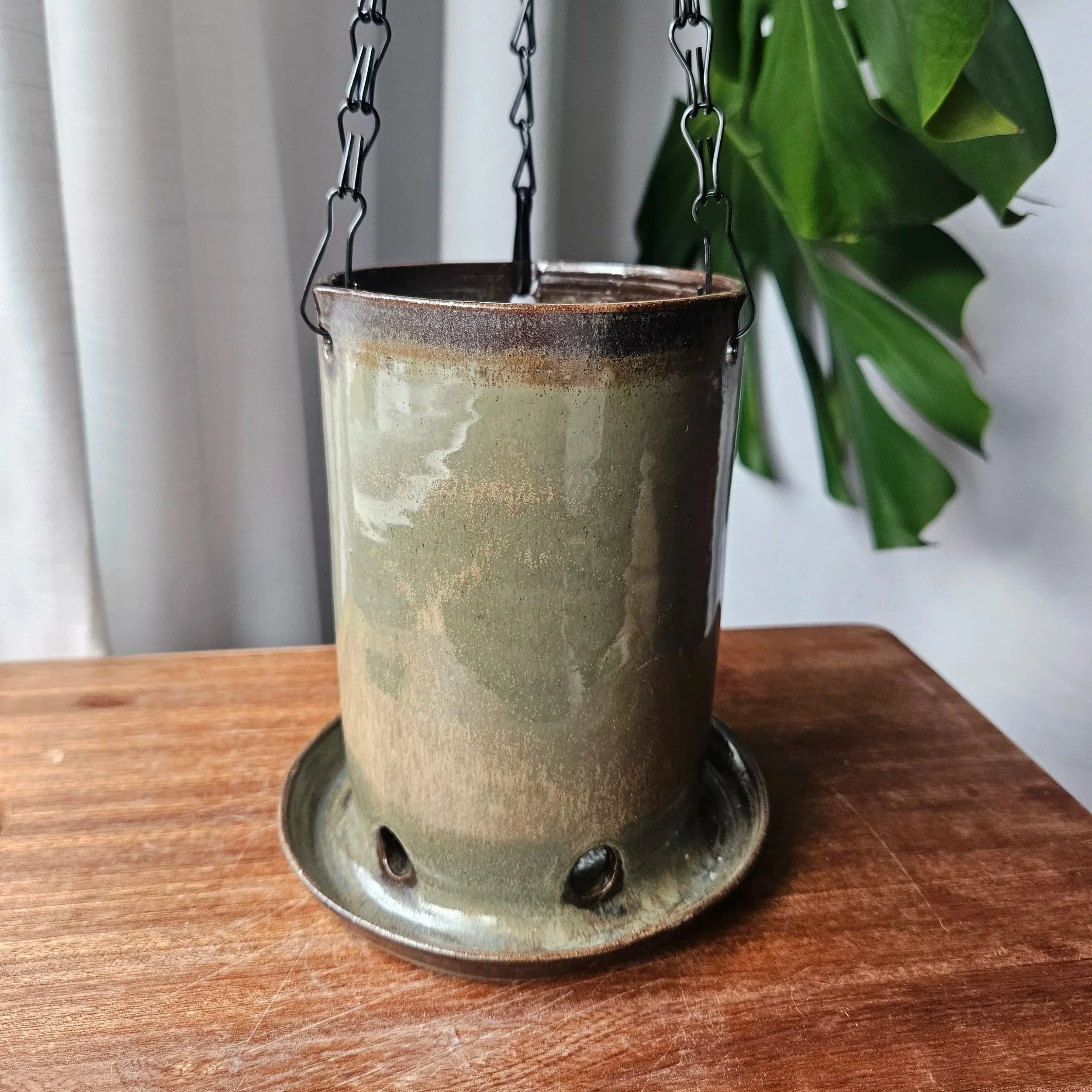 Hanging Planter - Smoke