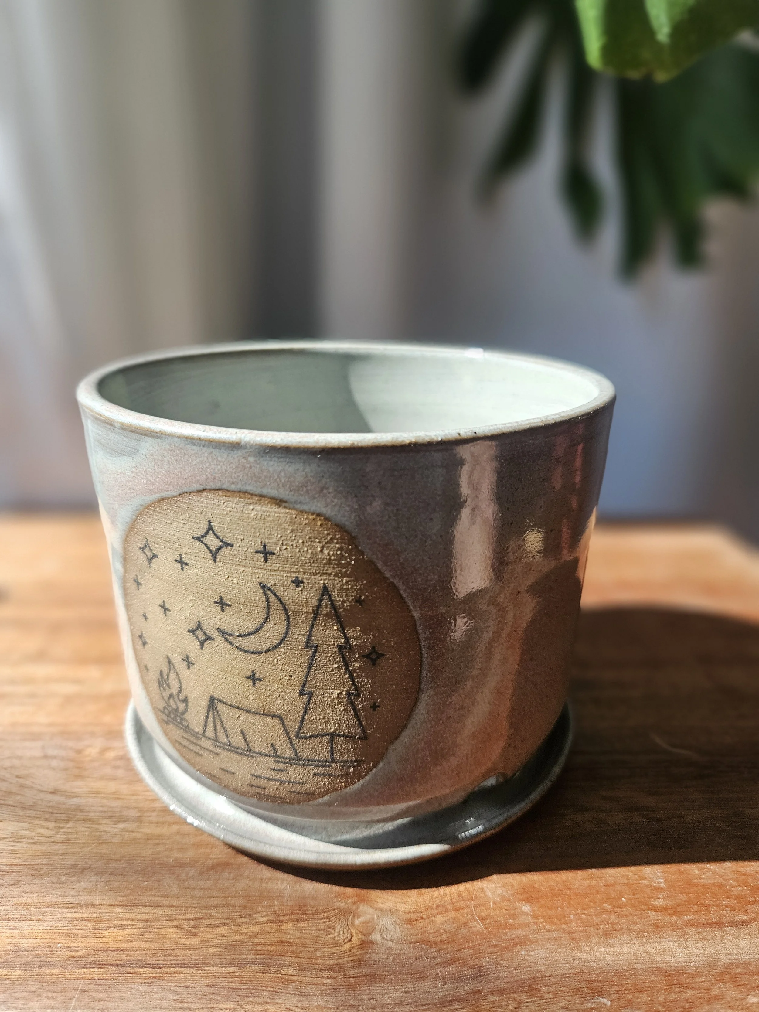 Small Planter - Camping - Toasted Sage