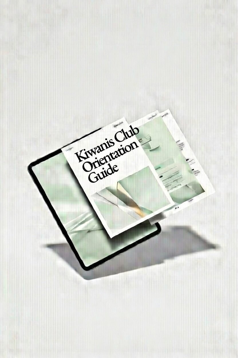 Kiwanis Club Orientation Guide